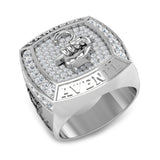 Prestige Diamond Signet Ring | 3ct | Hallmarked Gold & Platinum