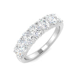 1.57Ct Lab Grown Diamond Ring in 9k White Gold | Ring Size - M