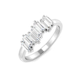 Diamond Festham Fancy Ring | 0.75ct | Hallmarked Gold & Platinum