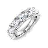 3.60Carat D-E/VS Lab Grown Diamond Half Eternity Wedding Ring 9k Yellow Gold Ready To Ship