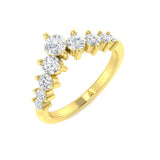 Diamond Chibbibgfosb Wishbone Ring | 0.75ct