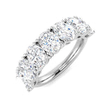 Diamond kherborbe 6-10 Stone Ring | 3.5ct | Hallmarked Gold & Platinum
