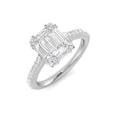 Diamond Baguette & Brilliant Ring | 0.75ct