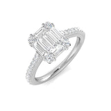 Diamond Baguette & Brilliant Ring | 0.75ct