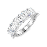Diamond ktafforl Half Eternity Ring | 3.5ct