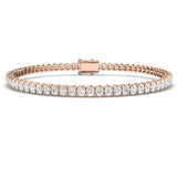 White Gold Diamond Bracelet, Minimalist Diamond Bracelet, Luxury Diamond Bracelet
