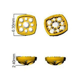 Luxsy Gold Cluster Diamond Earrings - 0.25ct Luxury Jewelry