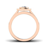 Diamond Whitehass Engagement Ring | 1ct | Hallmarked Gold & Platinum