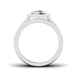 Diamond Whitehass Engagement Ring | 1ct | Hallmarked Gold & Platinum