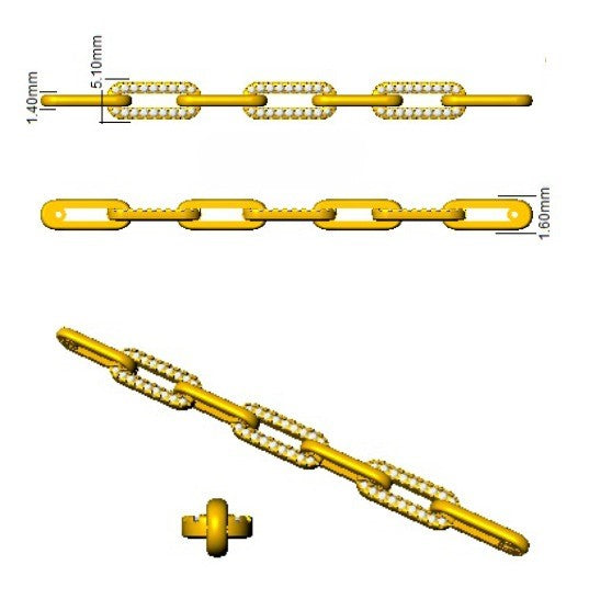 Secure Box Clasp Oval Link Diamond Bracelet, Contemporary Lab Diamond Chain Bracelet for Women