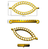 Natural Diamond Protection Symbol Bracelet