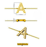 Bracelet de tennis de luxe en or et platine, serti de diamants ronds.