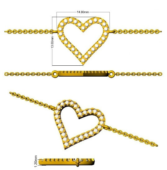 Luxury Everyday Bracelet, Modern Diamond Jewelry