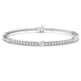 Natural Diamond Bracelet, Round Diamond Bracelet, Pear Cut Diamond Bracelet, Diamond Tennis Bracelet
