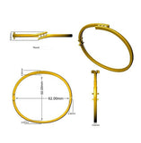 Clover Diamant-Kettenarmband mit Lünetten- und Pavé-Fassung aus Naturdiamanten in Platin