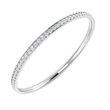 Clover Diamant-Kettenarmband mit Lünetten- und Pavé-Fassung aus Naturdiamanten in Platin