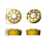 Stunning 0.33 Ct Diamond Cluster Stud Earrings - Exquisite Luxury Jewelry