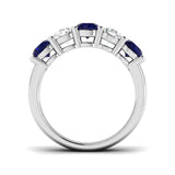 Diamond Wakefiesb Blue Sapphire Ring | 2ct
