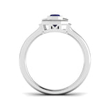 Diamond Perth Blue Sapphire Ring | 0.75ct - 2.25ct