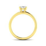 Diamond seebk Engagement Ring | 1ct | Hallmarked Gold & Platinum