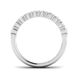 Diamond Csybebabk Half Eternity Ring | 0.75ct