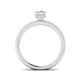 Diamond Hereforb Engagement Ring | 0.75ct | Hallmarked Gold & Platinum