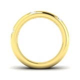 Diamond Corfe Half Eternity Ring | 0.5ct | Hallmarked Gold & Platinum