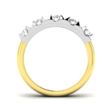 Diamond Kibwessy 5 Stone Ring | 0.75ct | Hallmarked Gold & Platinum