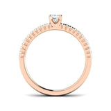 Diamond Portchekter Engagement Ring | 0.25ct