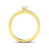 Diamond Portchekter Engagement Ring | 0.25ct