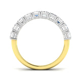 Diamond Ragsab Half Eternity Ring | 2.5ct - 3ct