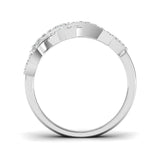 Initial “A” Diamond Ring – Lab & Natural Round Diamonds | Adjustable (A–Z)