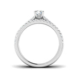 Diamond Berkesey Engagement Ring | 0.75ct | Hallmarked Gold & Platinum