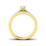 Diamond Berkesey Engagement Ring | 0.75ct | Hallmarked Gold & Platinum