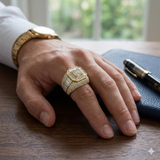 Diamond Bridgend Baguette & Brilliant Ring | 4ct
