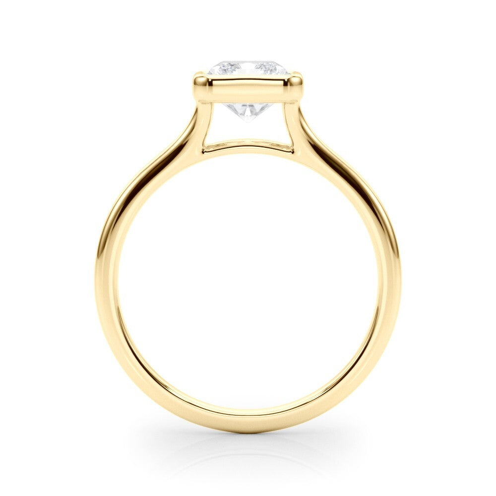 IGI Certified Lab Grown Radiant Cut Diamond Solitaire Engagement Ring