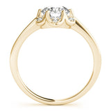 Lab-Grown Diamond 2.00 CT DE/VS Halo Engagement Ring in Platinum