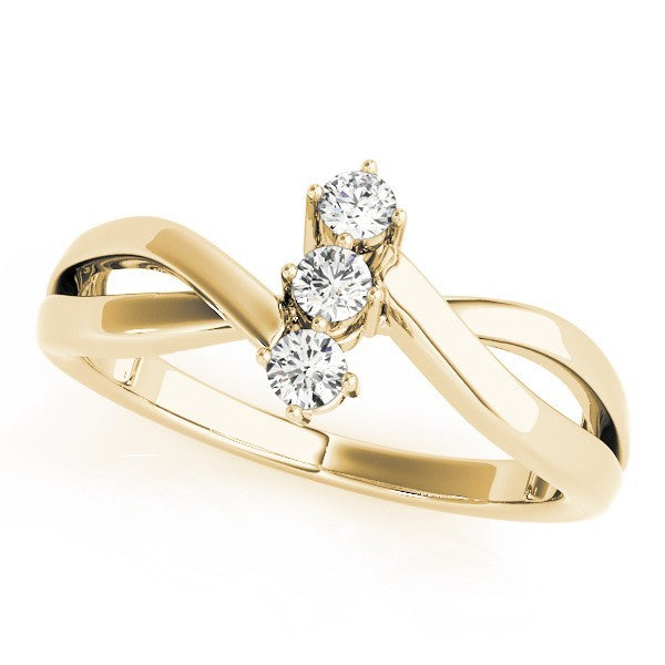 2.00Ct DE/VS Round Lab Grown Diamond 3 Stone Engagement Ring Platinum