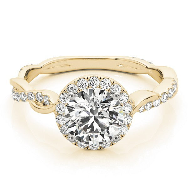 Lab-Grown Diamond 2.00 CT DE/VS Halo Engagement Ring in Platinum