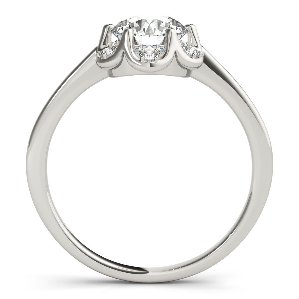 Lab-Grown Diamond 2.00 CT DE/VS Halo Engagement Ring in Platinum