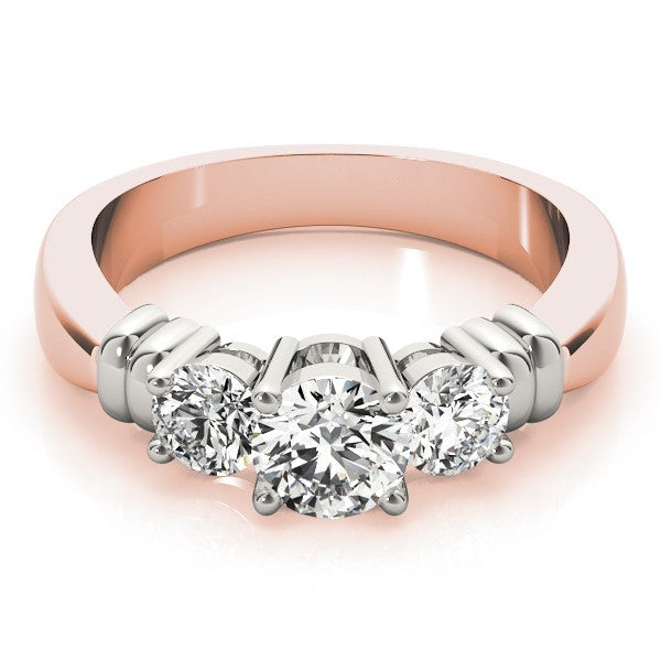 2.00Ct Lab Grown Round Diamond 3 Stone Engagement Ring Solid 950 Platinum