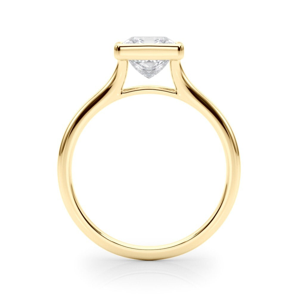 IGI Certified D/VS Princess Cut Lab Grown Diamond Solitaire Engagement Ring