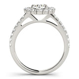 Lab Grown Diamond Halo Engagement Ring