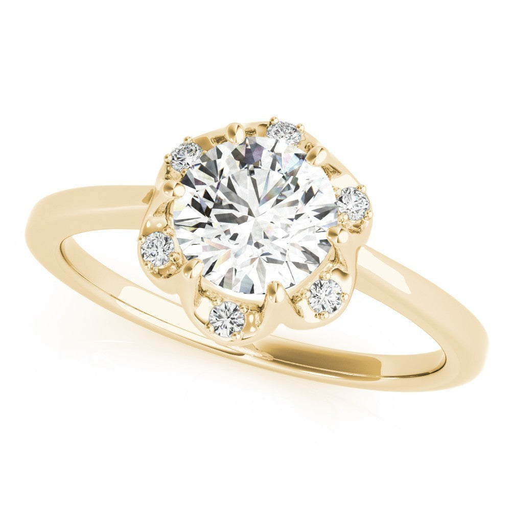 Lab-Grown Diamond 2.00 CT DE/VS Halo Engagement Ring in Platinum