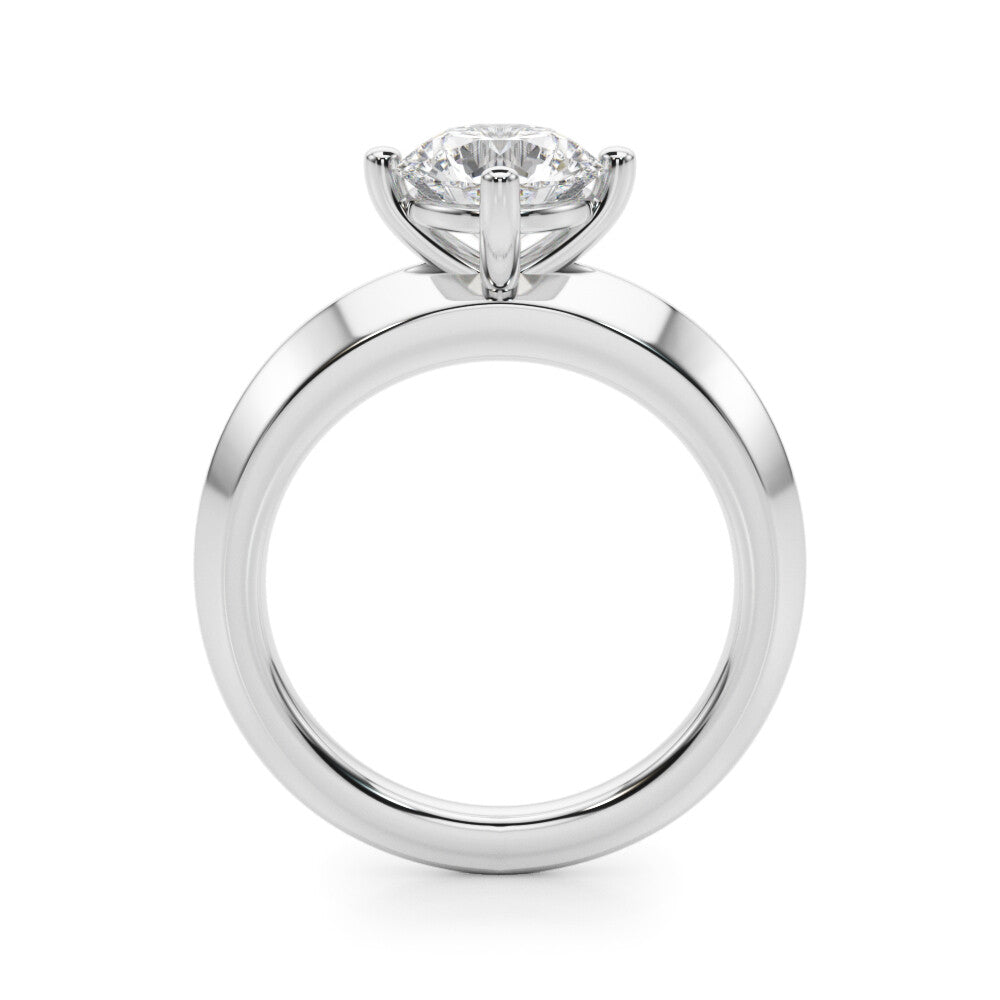 IGI Certified D/VS 2.00ct Lab Grown Diamond Solitaire Engagement Platinum Ring