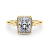 IGI Certified Lab Grown Radiant Cut Diamond Solitaire Engagement Ring