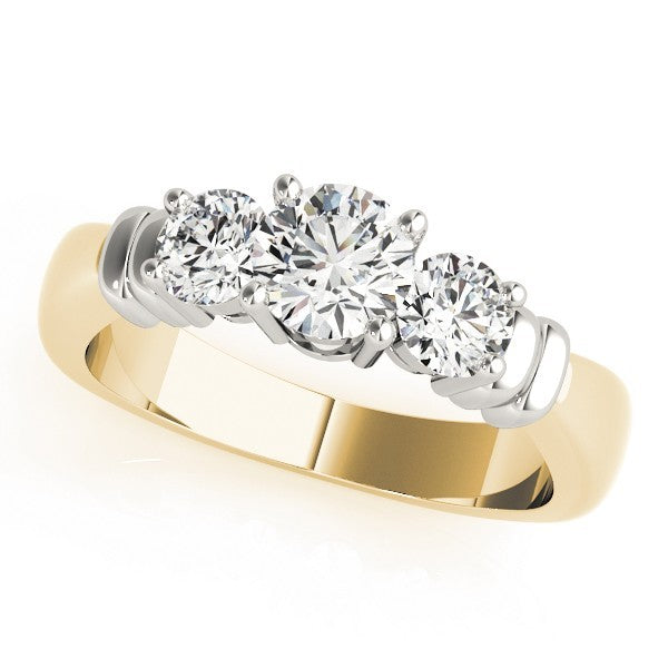 2.00Ct Lab Grown Round Diamond 3 Stone Engagement Ring Solid 950 Platinum