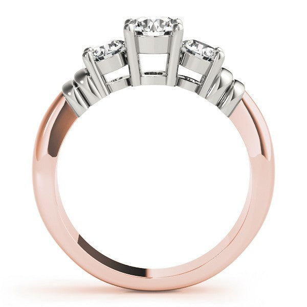 2.00Ct Lab Grown Round Diamond 3 Stone Engagement Ring Solid 950 Platinum