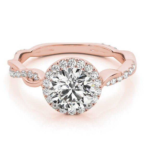 Lab-Grown Diamond 2.00 CT DE/VS Halo Engagement Ring in Platinum