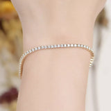 Lab Grown Diamond Tennis Bracelet for Women, 2.50Ct – 8.00Ct, D/VVS Quality, 7" Length
